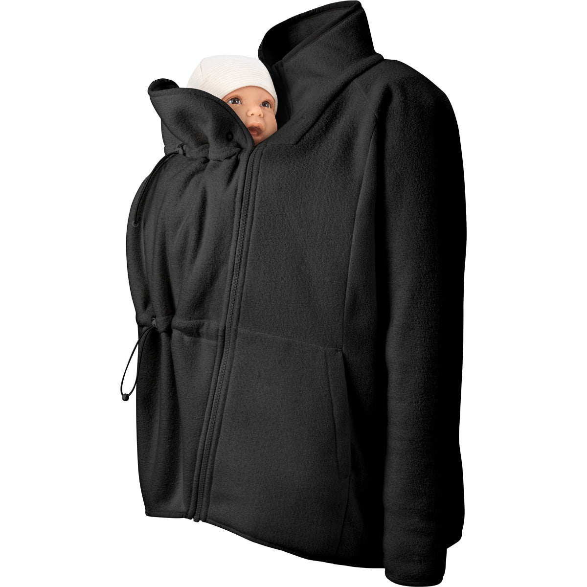 Mamalila Basel Marsupio Portabebè Giacca in Pile – Off White