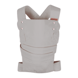 Marsupi Breeze - Light Grey baby carrier with ergonomic Velcro system, suitable for newborns and up to 15 kg | Babymaxi