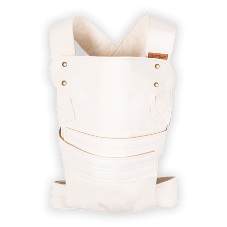 Marsupi Classic - Natur baby carrier in cream color with ergonomic design and Velcro system | Babymaxi