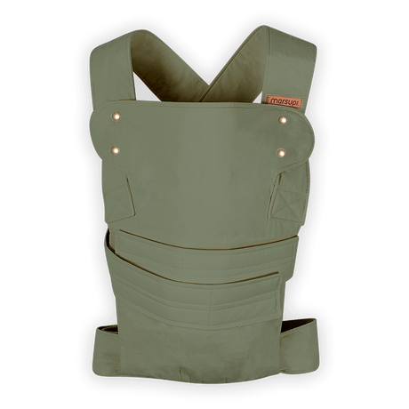 Marsupi Classic - Olive baby carrier for ergonomic support, perfect for newborns and infants | Babymaxi