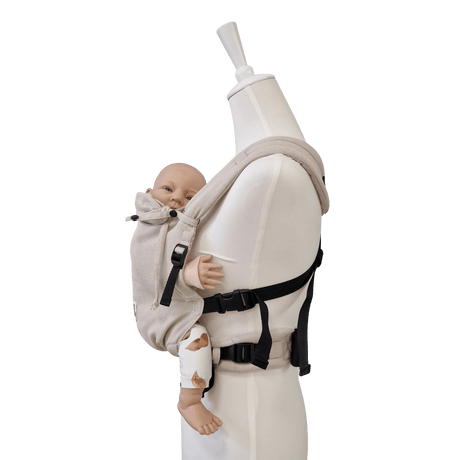 Stochenwiege Valeno Baby Carrier - Moonstone featuring ergonomic design, full-buckle system, and soft sling fabric | Babymaxi