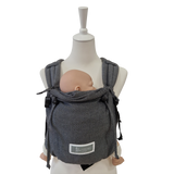 Stochenwiege Valeno Marsupio Portabebè - Grafite