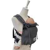 Stochenwiege Valeno Marsupio Portabebè - Grafite