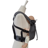 Stochenwiege Valeno Marsupio Portabebè - Grafite