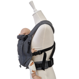 Stochenwiege Valeno Marsupio Portabebè - Grafite