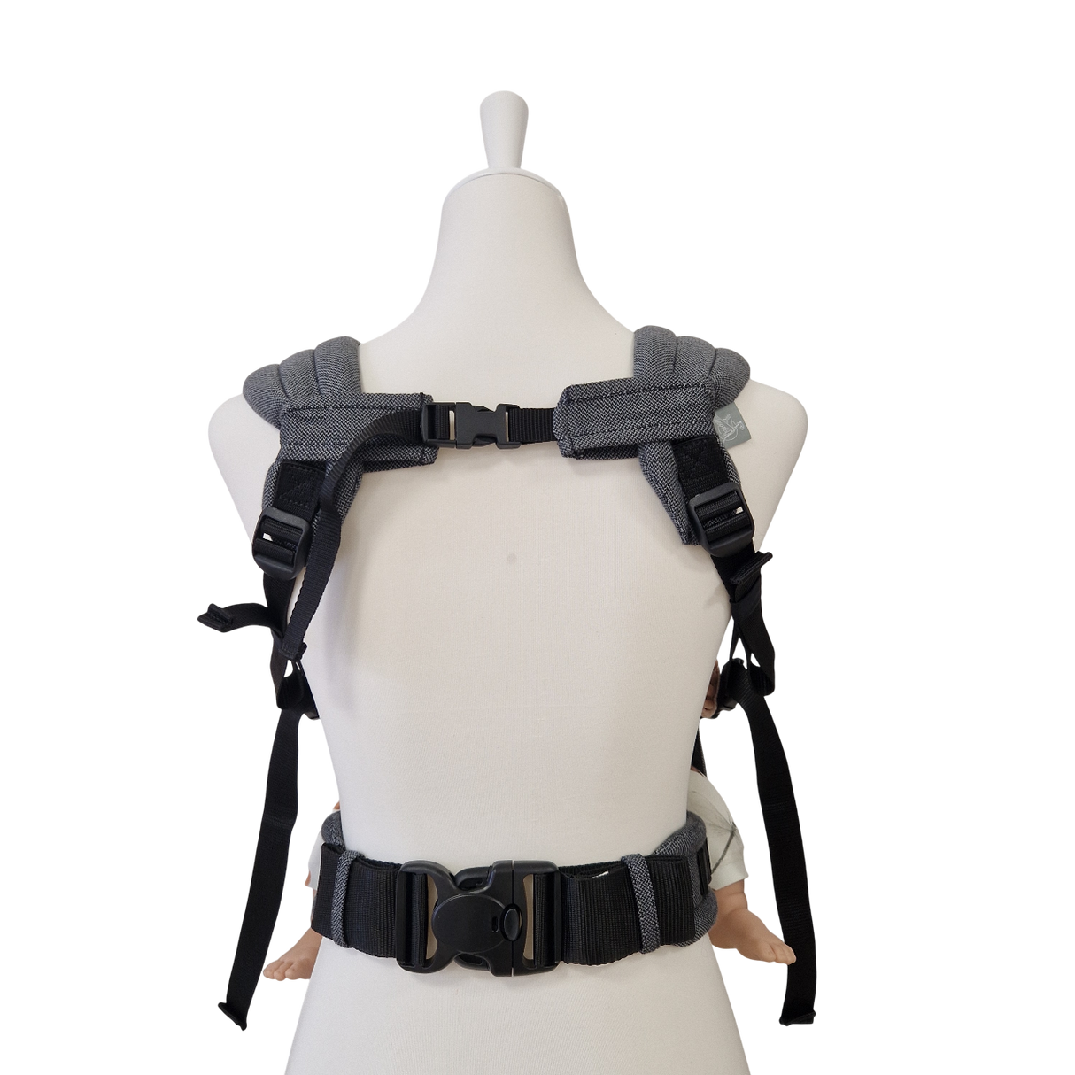 Stochenwiege Valeno Marsupio Portabebè - Grafite