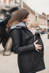 Wombat London Wallaby Giacca Portabebè – Black e Carbone