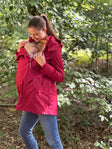 Wombat & Co. London - Shell Cappotto Portabebè - Cherry Red