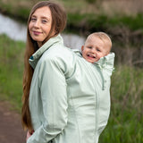 Mamalila Softshell Giacca Portabebè Allrounder - Mint