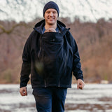 Mamalila Giacca Softshell Allrounder da uomo - Black