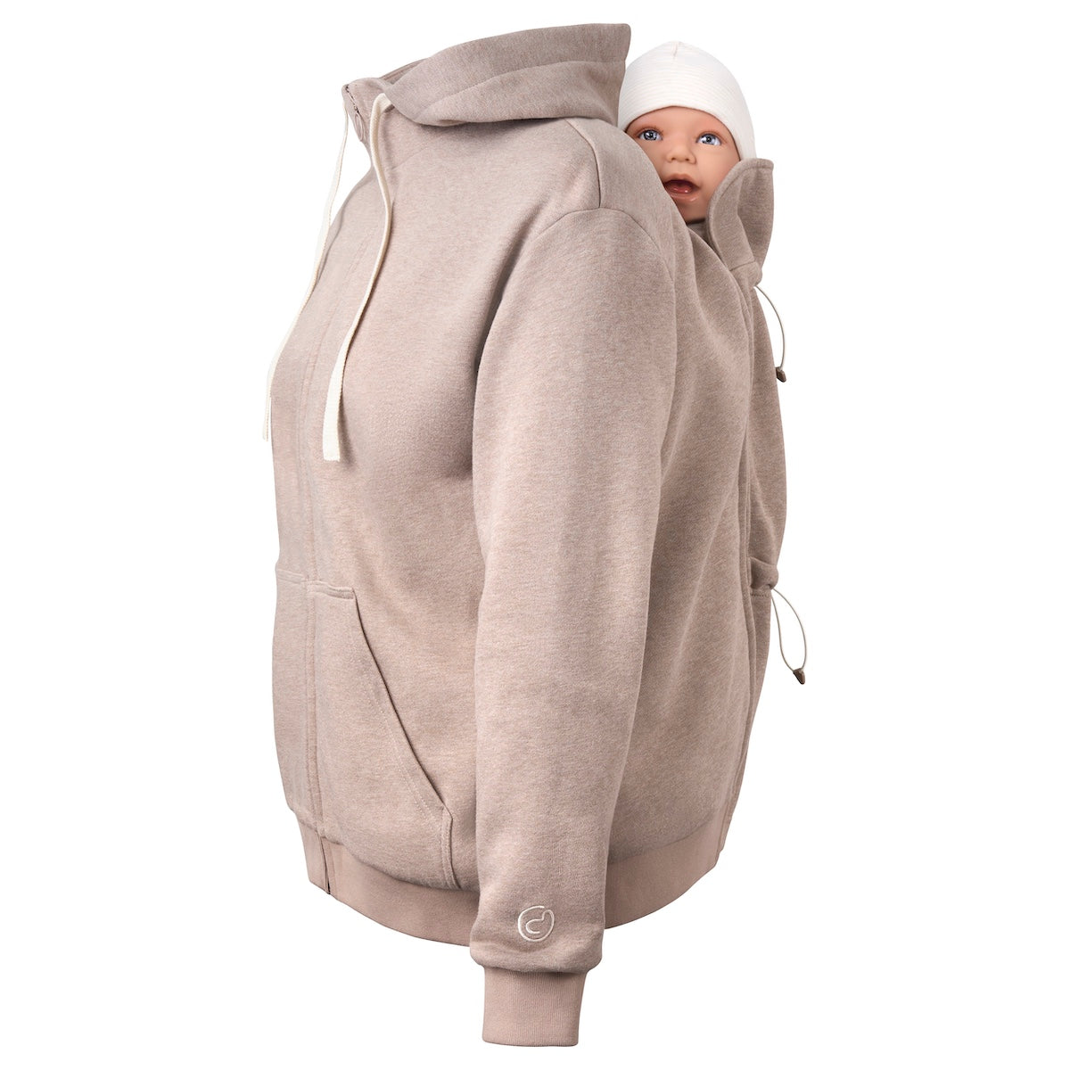 Mamalila Babywearing Hoodie London - Sand